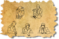 Men in Elevation View